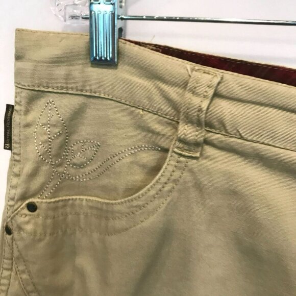 Royal Robbins Skirt Stretchy Cotton Women's Size 14 in Light Tan Outdoors Active - Picture 5 of 13